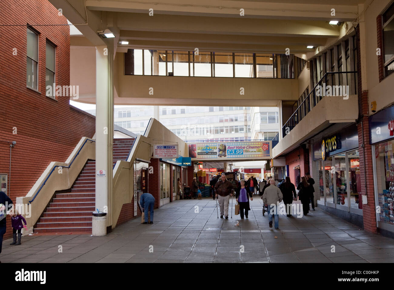 Anglia Square, Magdalen Street, Norwich, Norfolk Stock Photo