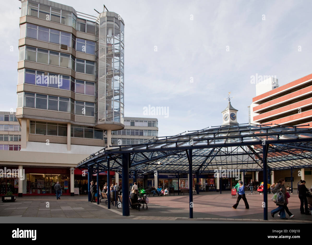 Anglia Square, Magdalen Street, Norwich, Norfolk Stock Photo