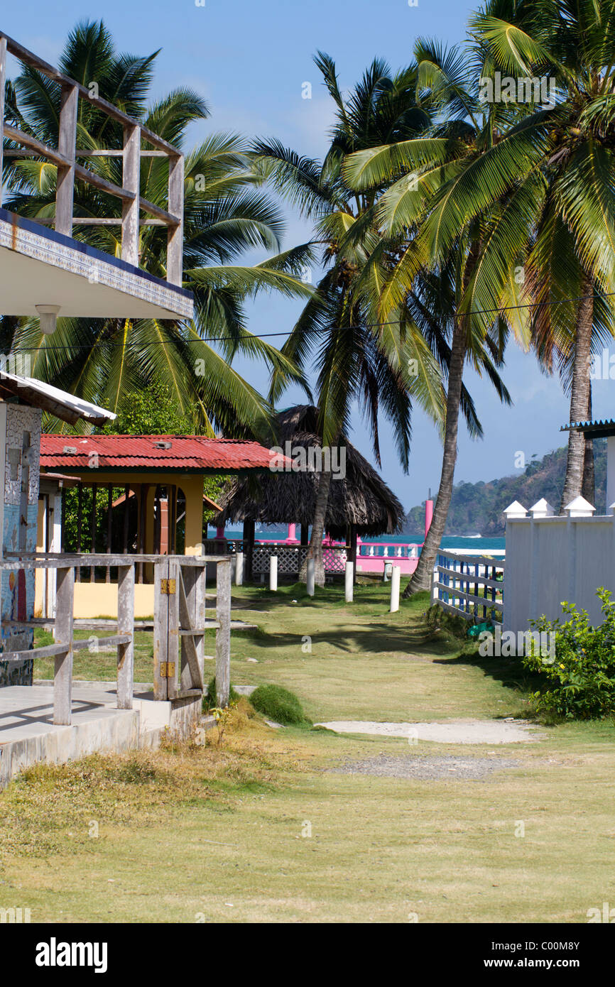 Isla Grande, Province of Colon, Republic of Panama, Central America Stock Photo