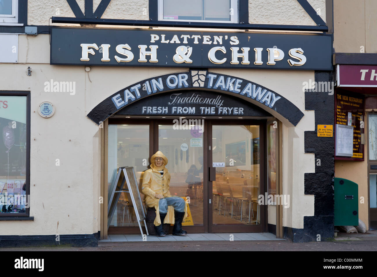 Fish and Chip shop, Wells next the Sea, Norfolk Stock