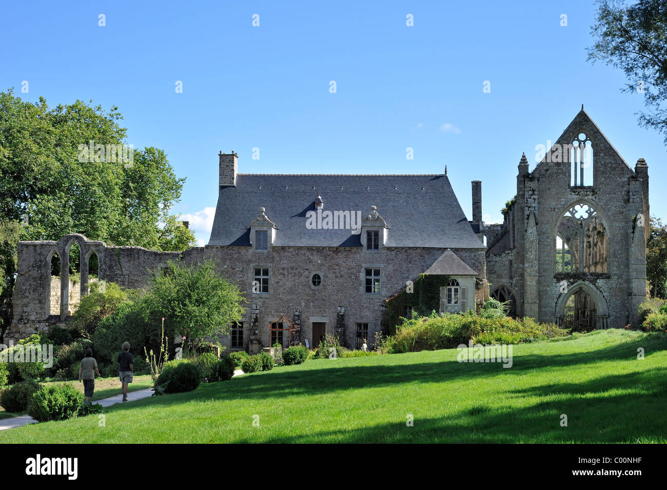 The Abbey of Beauport, Kérity, Paimpol, Brittany, France Stock Photo