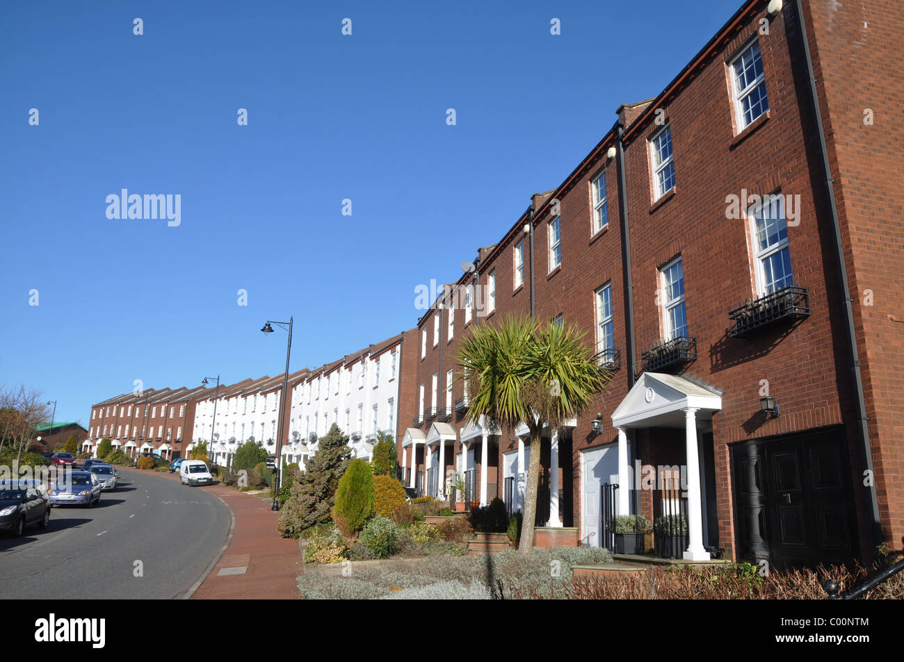 Dobson Crescent St Peters Marina Newcastle Stock Photo Alamy