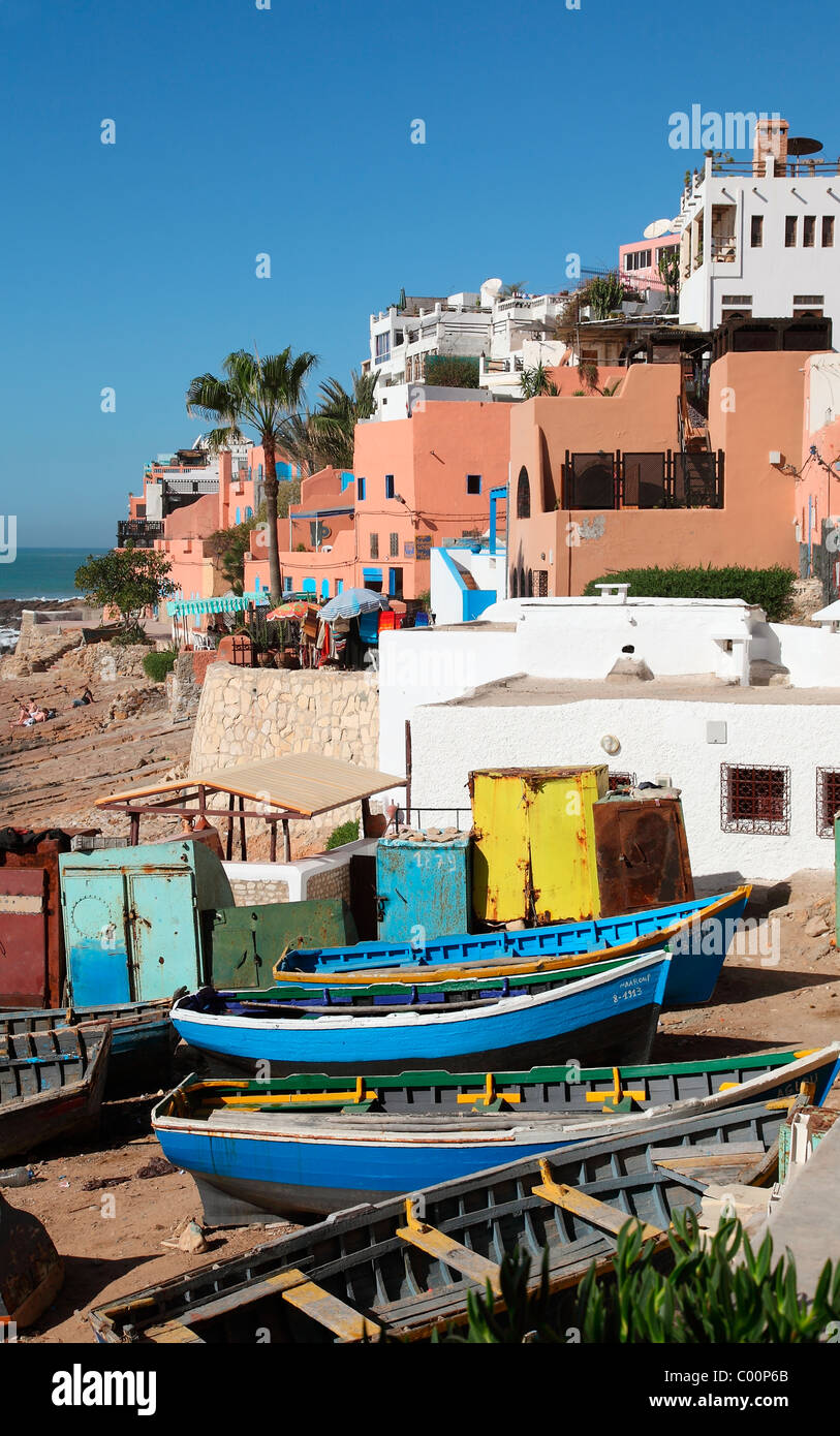 Taghazout village in Morocco Stock Photo Alamy