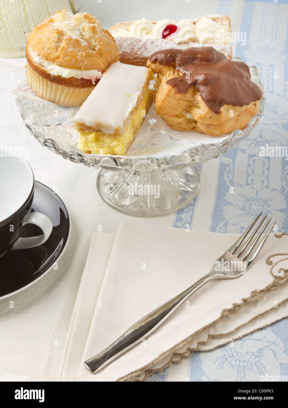 Afternoon tea cake stand hires stock photography and images Alamy