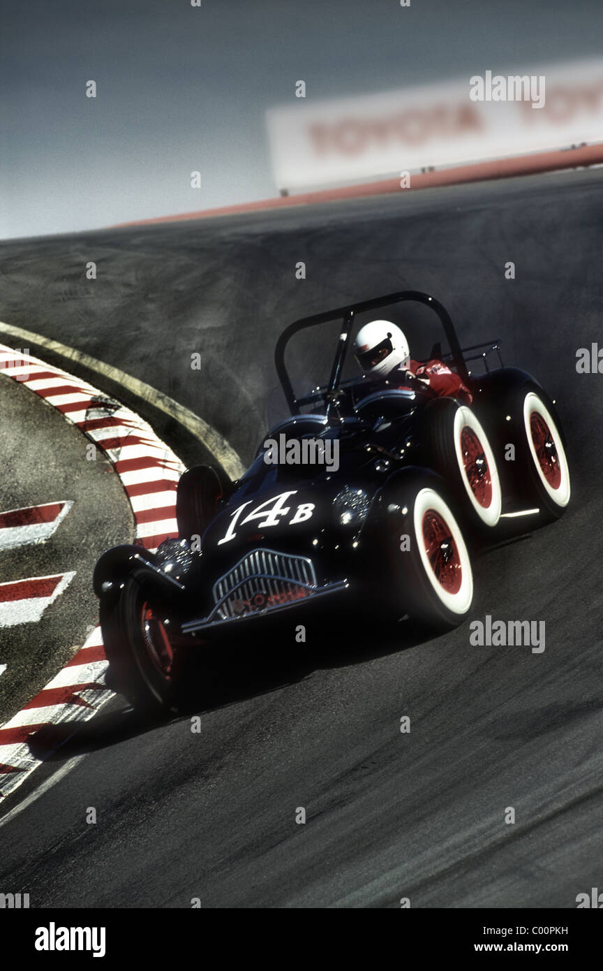 Allard at Monterey Historic races Lagun Seca California USA 1990 Stock