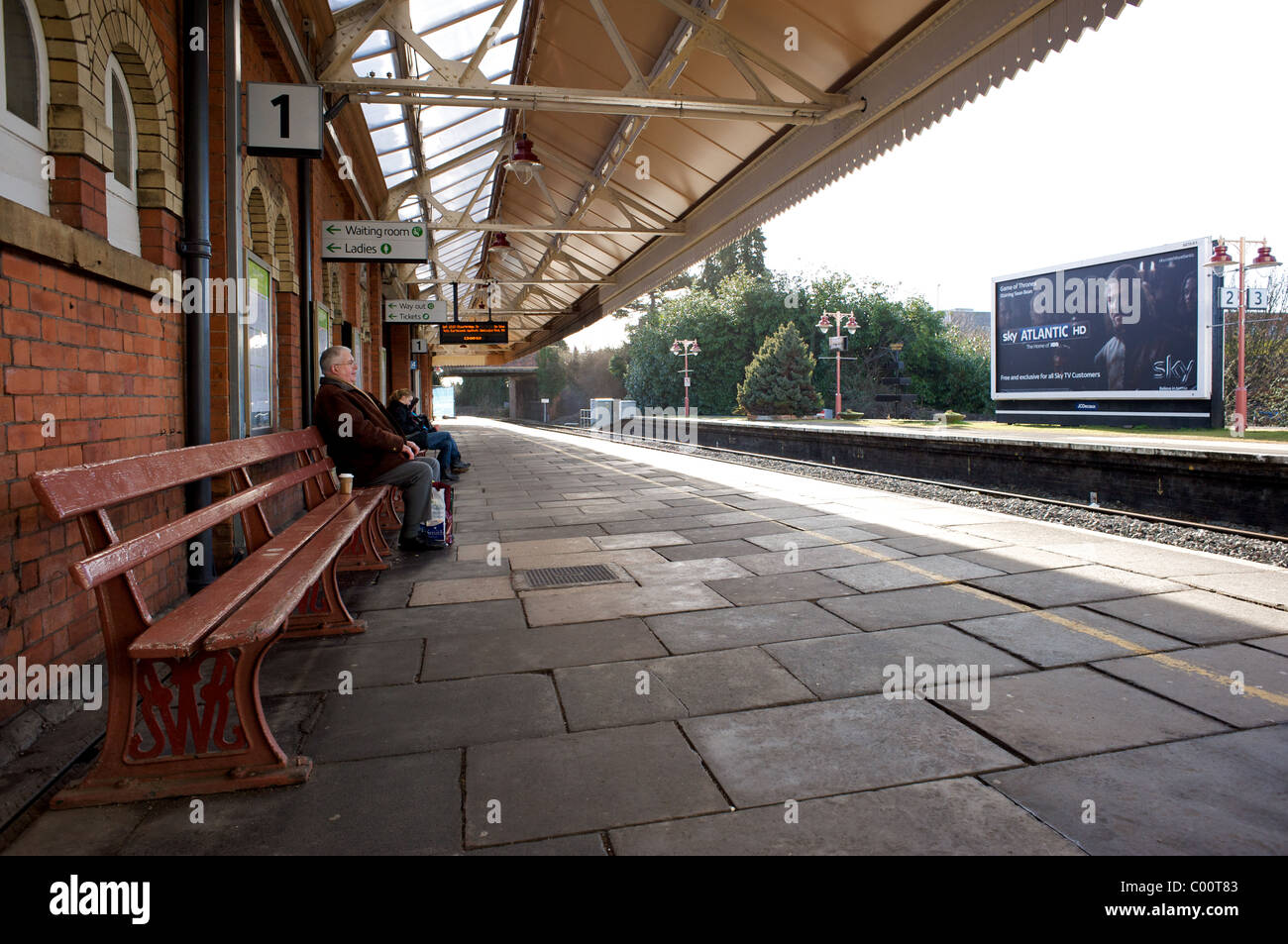 StratforduponAvon railway station, StratfordonAvon, Warwickshire