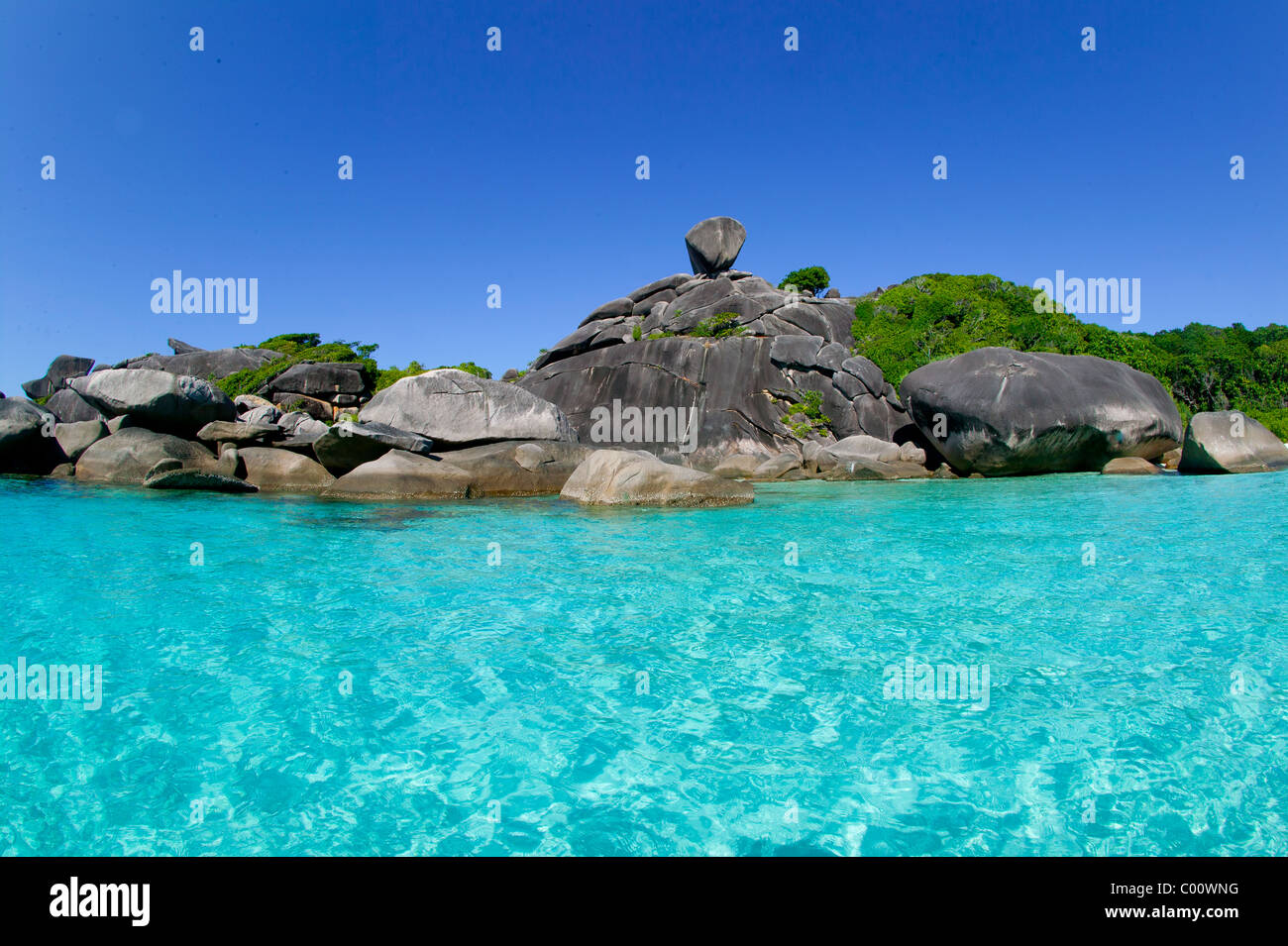 Donald Duck Bay, Similan Islands Stock Photo - Alamy