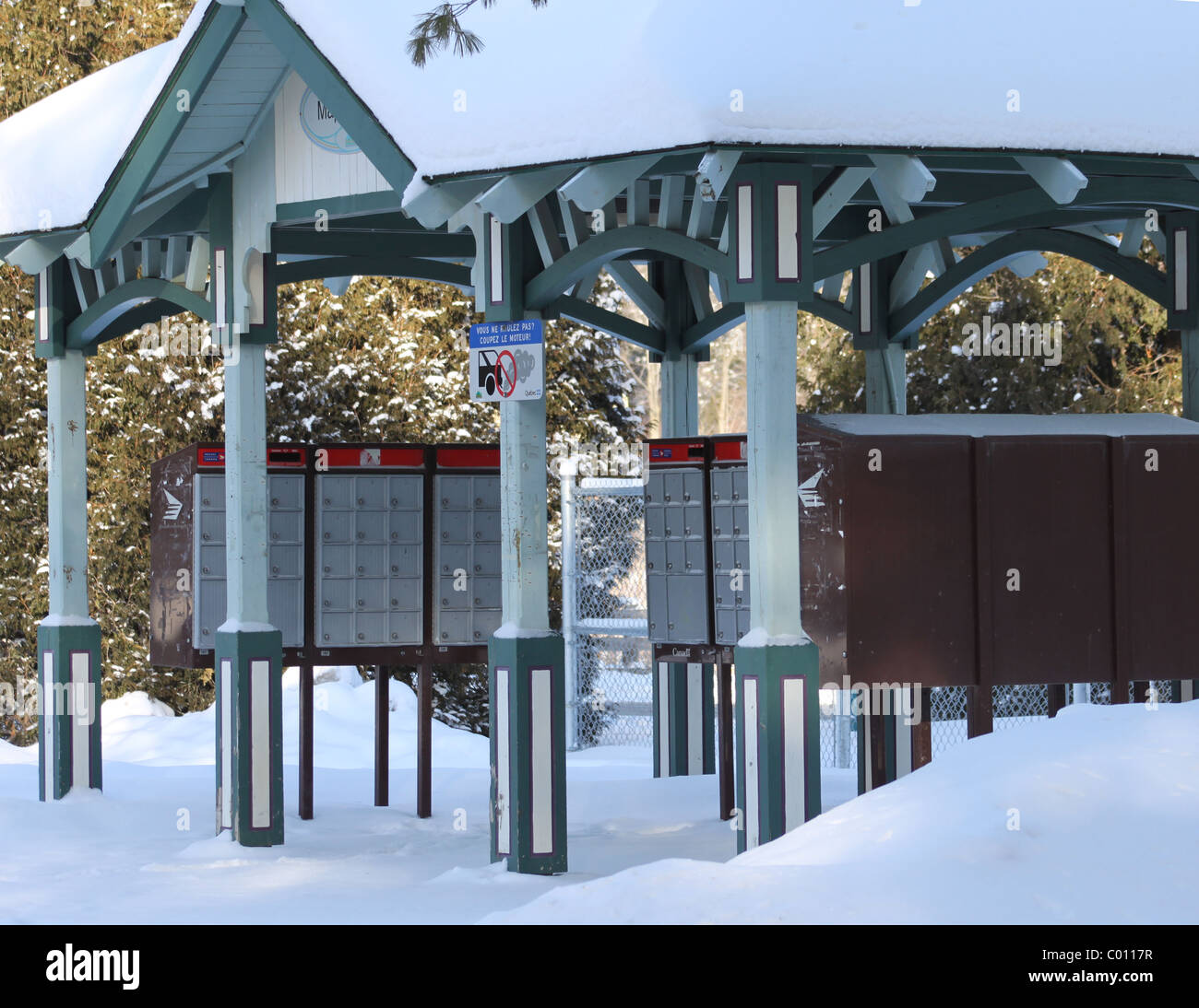 Canadian mailboxes hires stock photography and images Alamy