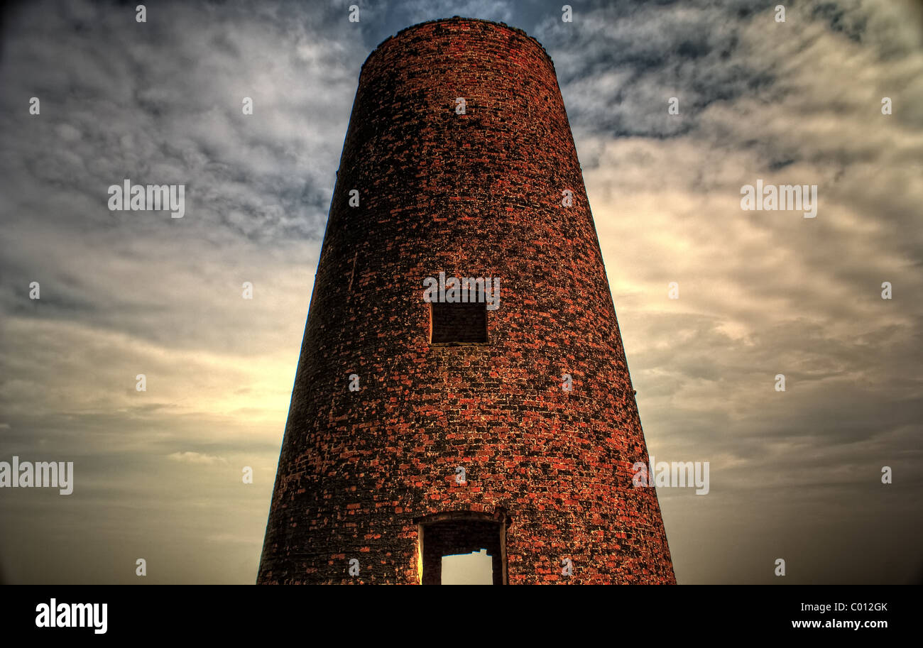 Old Windmill HDR Stock Photo Alamy