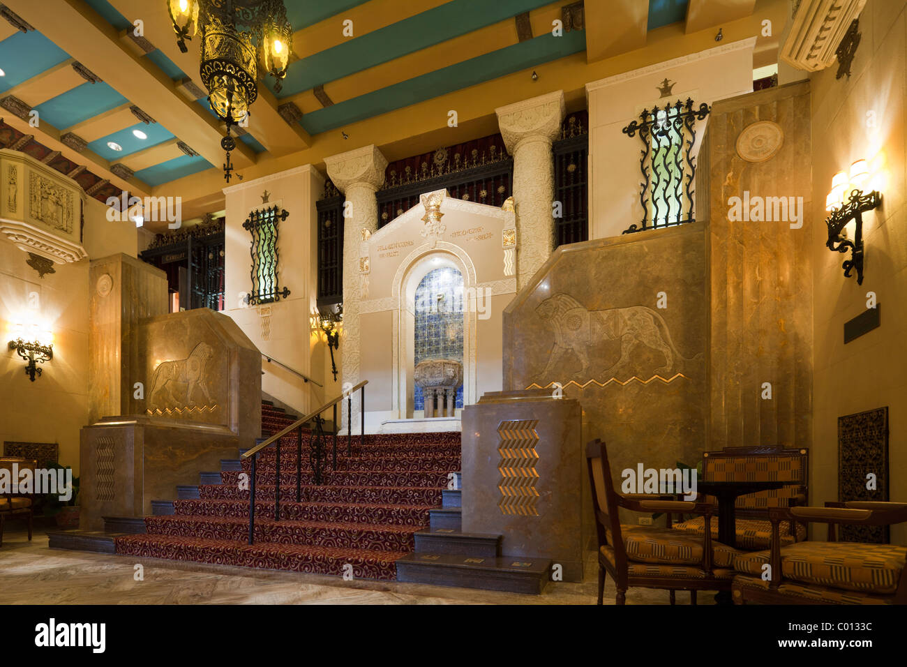 staircase medinah athletic club now the hotel intercontinental