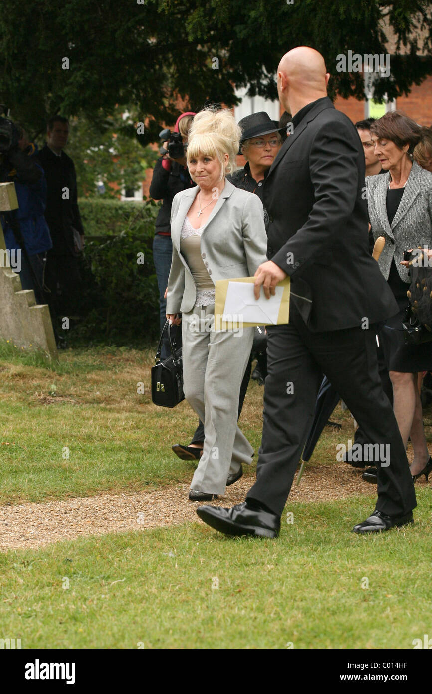 Barbara Windsor The funeral of comedian Mike Reid took place today at ...