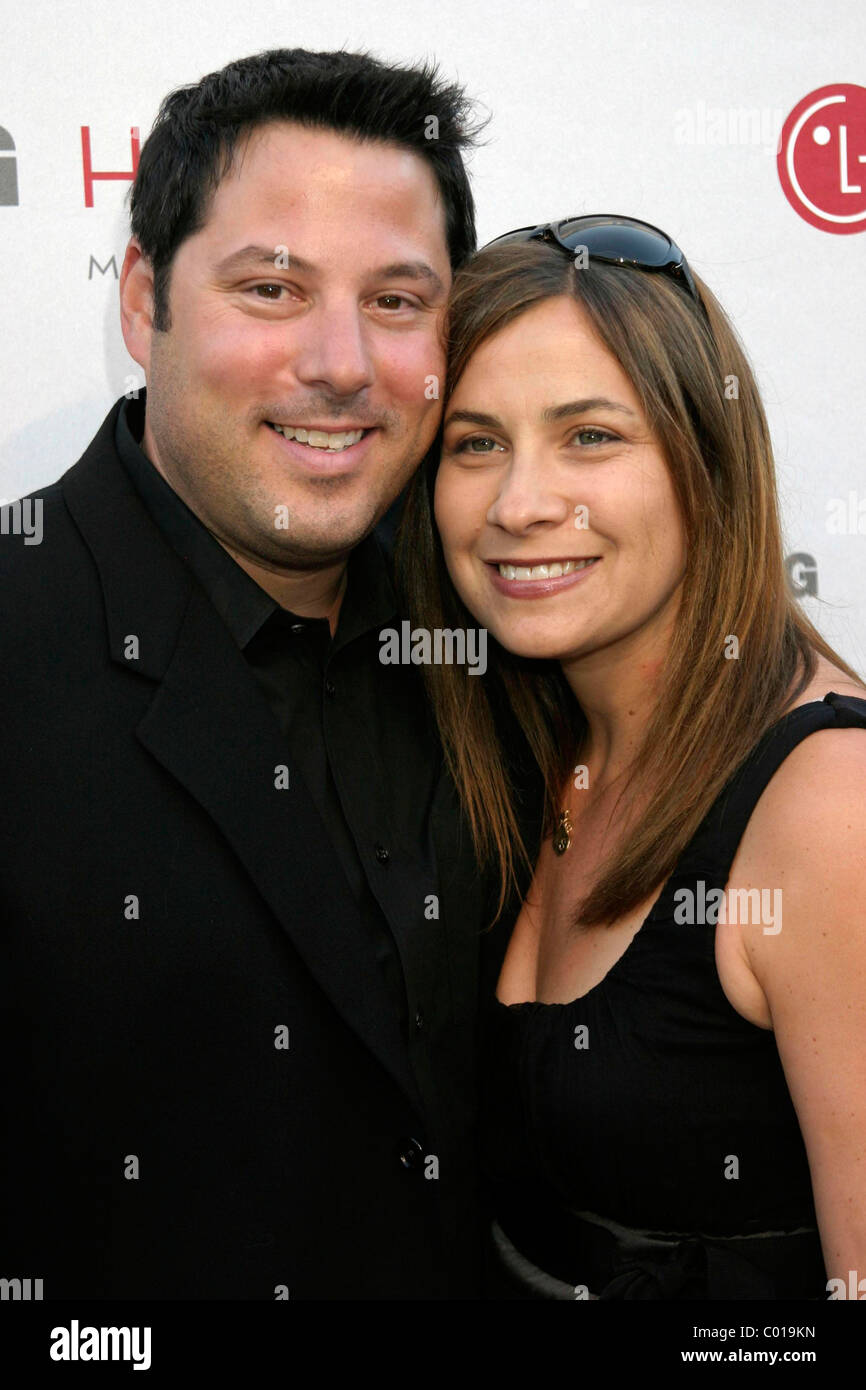 Greg Grunberg and wife Elizabeth Dawn Wershow Universal Media Studios
