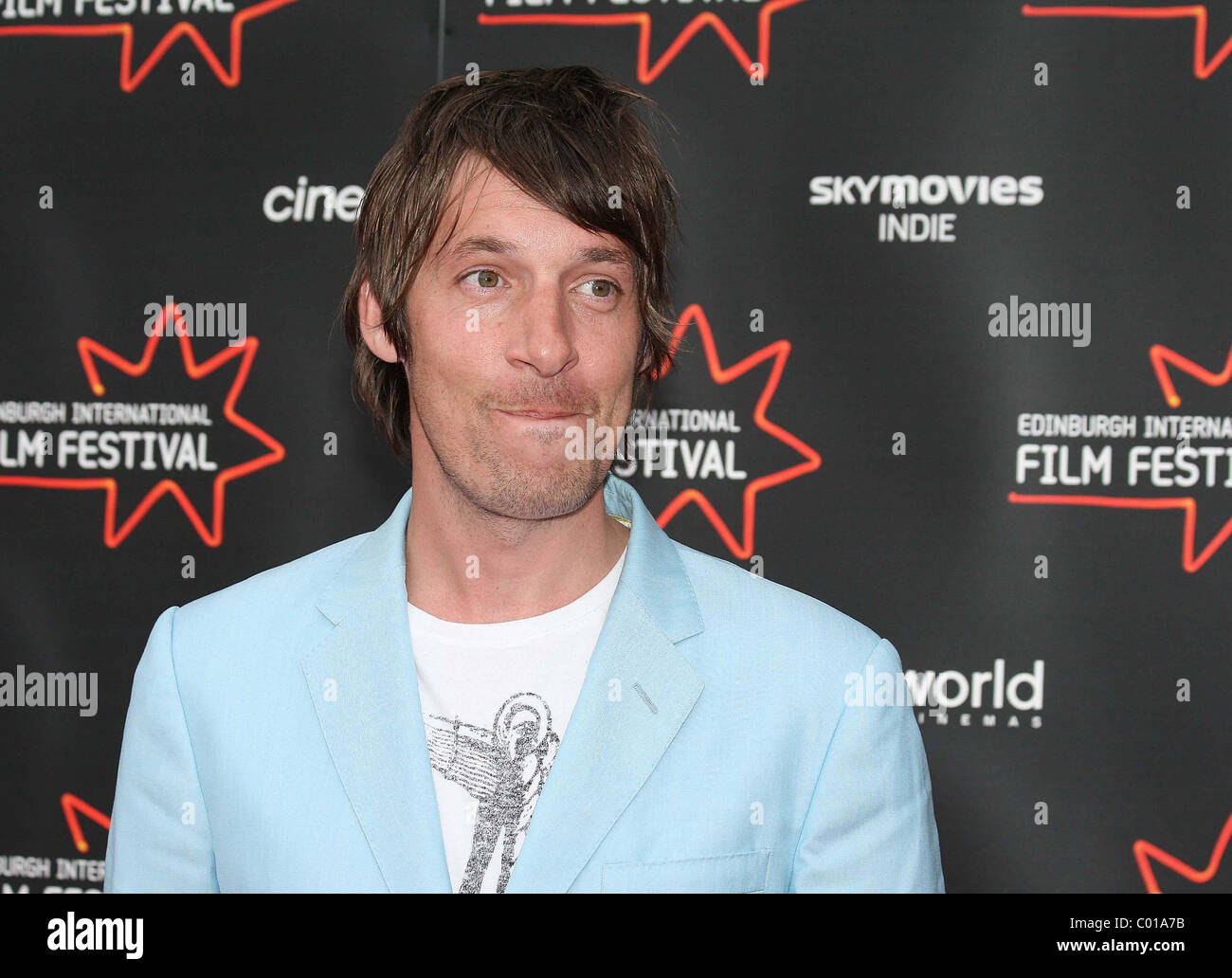 Craig Parkinson The premiere of 'Control ' at the 61st Edinburgh  International Film Festival held at Cineworld - Arrivals Stock Photo - Alamy