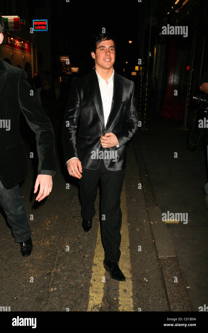 Danny Bayne Grease Gala night hosted by the winners of 'Grease Is The