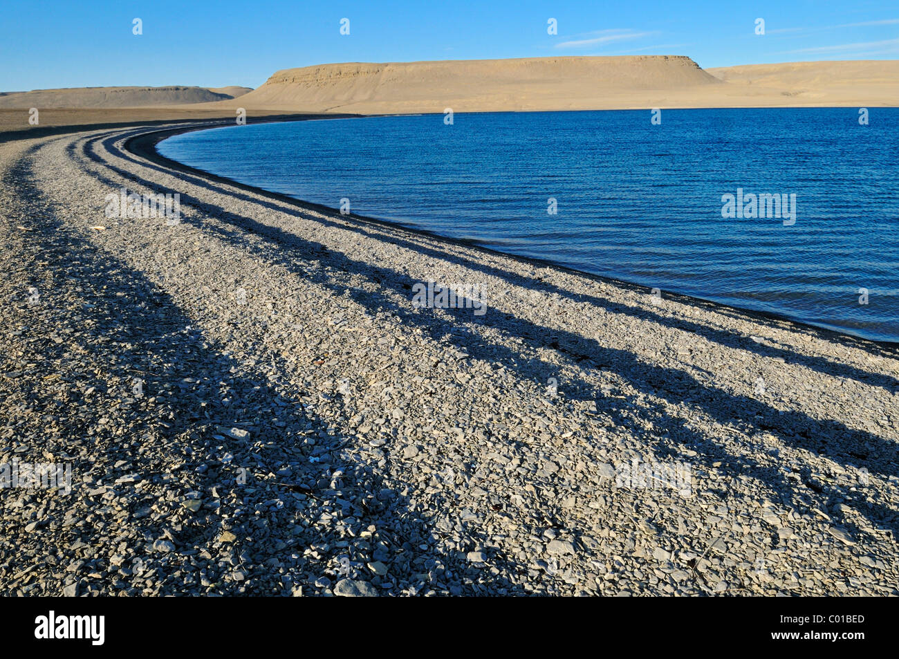 Beach at Erebus and Terror Bay, Beechey Island, Northwest Passage