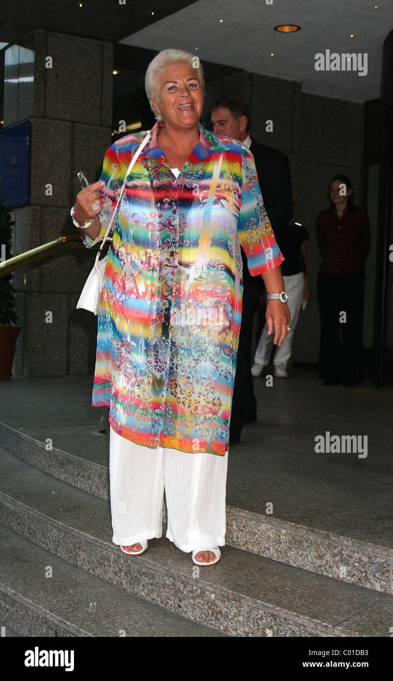 Pam St Clement Barbara Windsor's 70th Birthday held at The Royal Garden Hotel London, England
