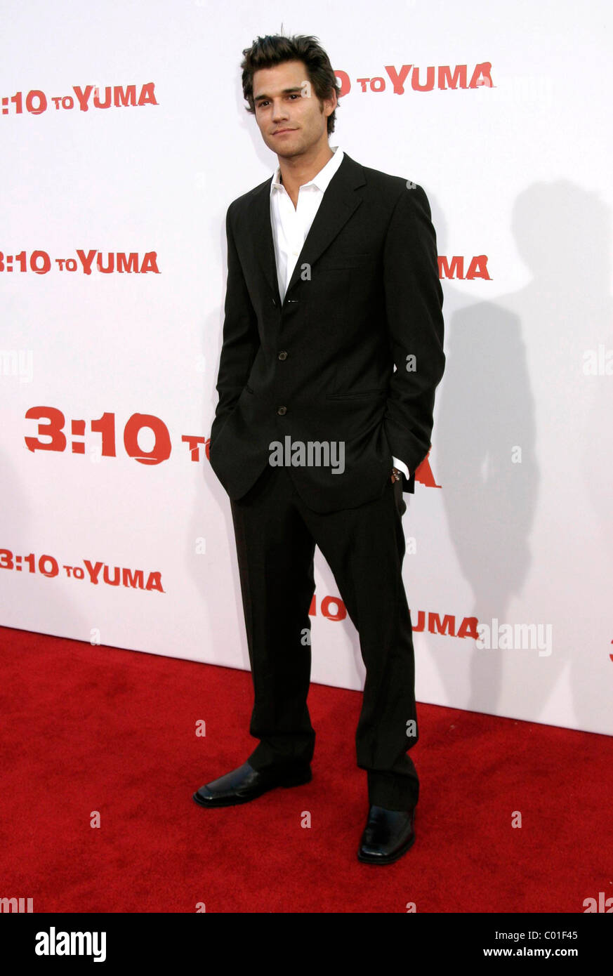 Johnny Whitworth Premiere Of '3:10 To Yuma' Held At The Mann National 