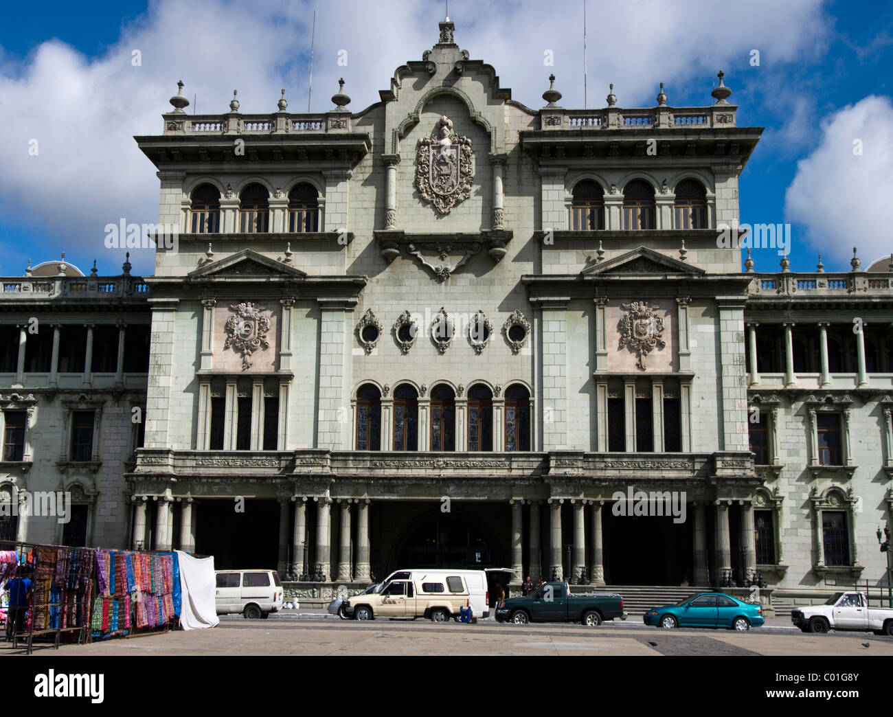 Guatemala. Guatemala City. Historical Center. National Palace. Stock Photo