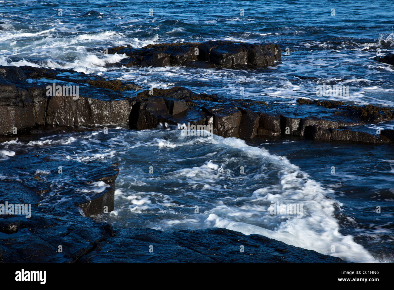 Volcanic sea rocks hi-res stock photography and images - Alamy