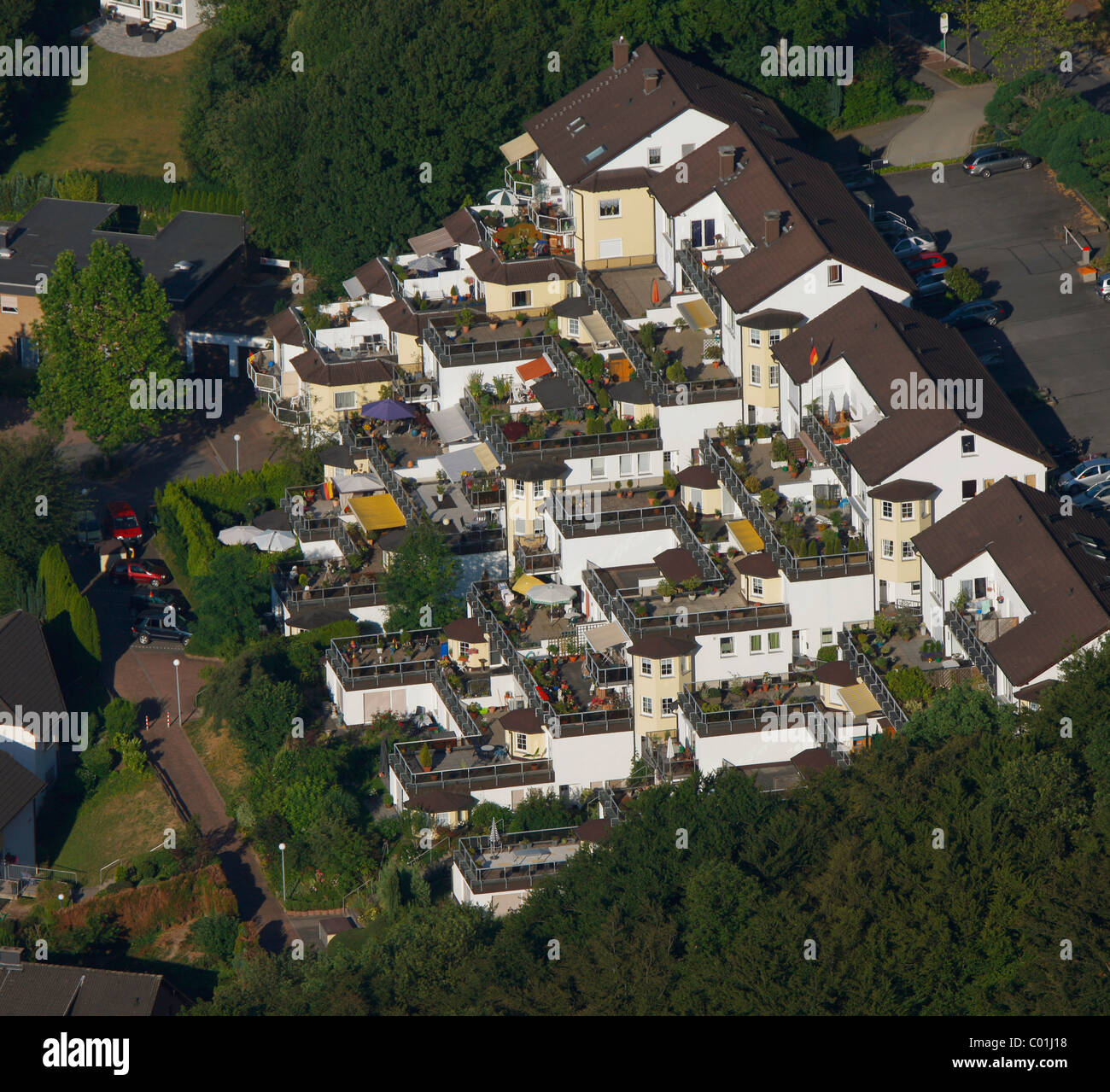 Aerial photo of hillside hi-res stock photography and images - Alamy