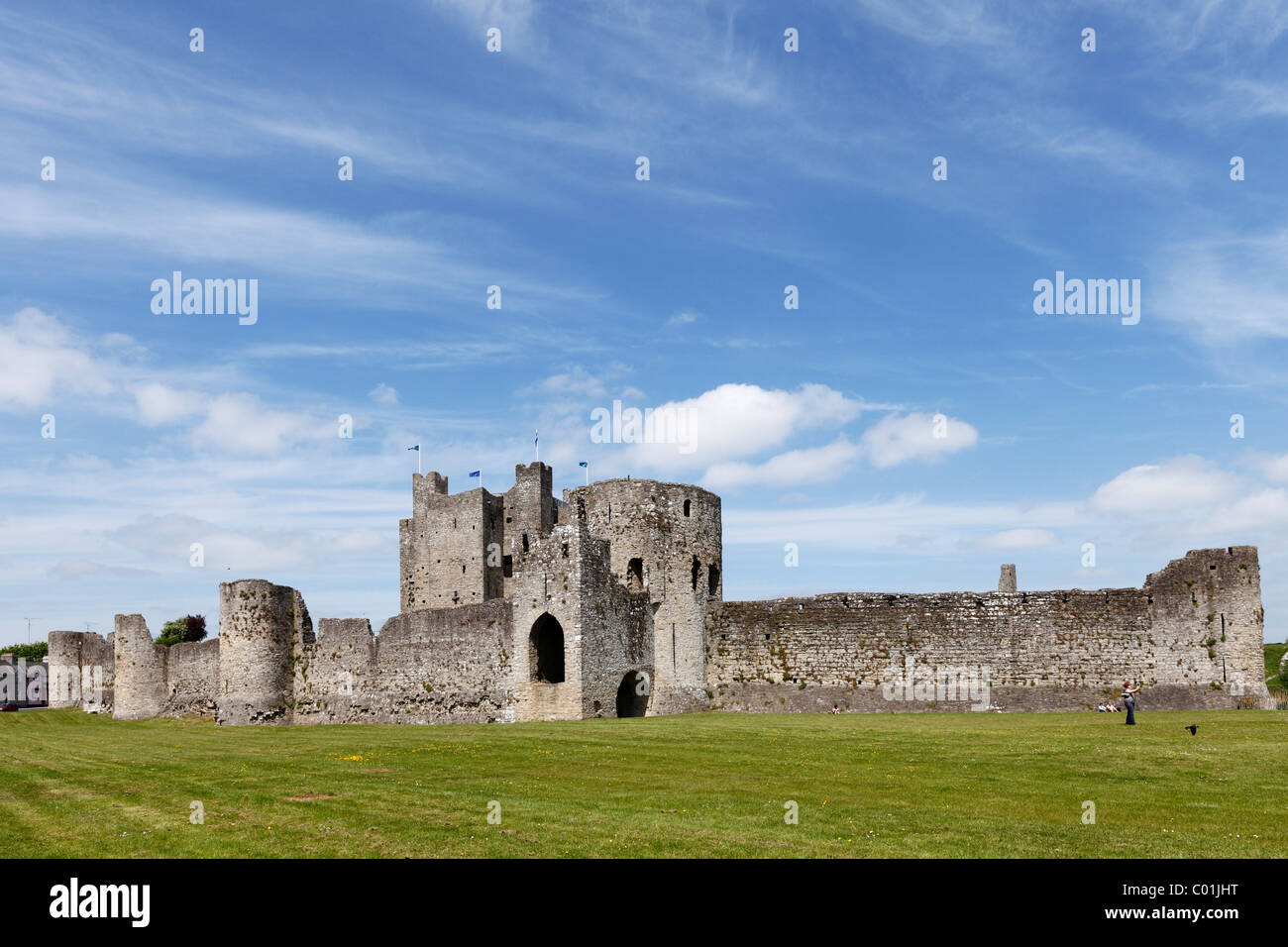 Trim Castle, County Meath, Leinster, Ireland, Europe Stock Photo Alamy