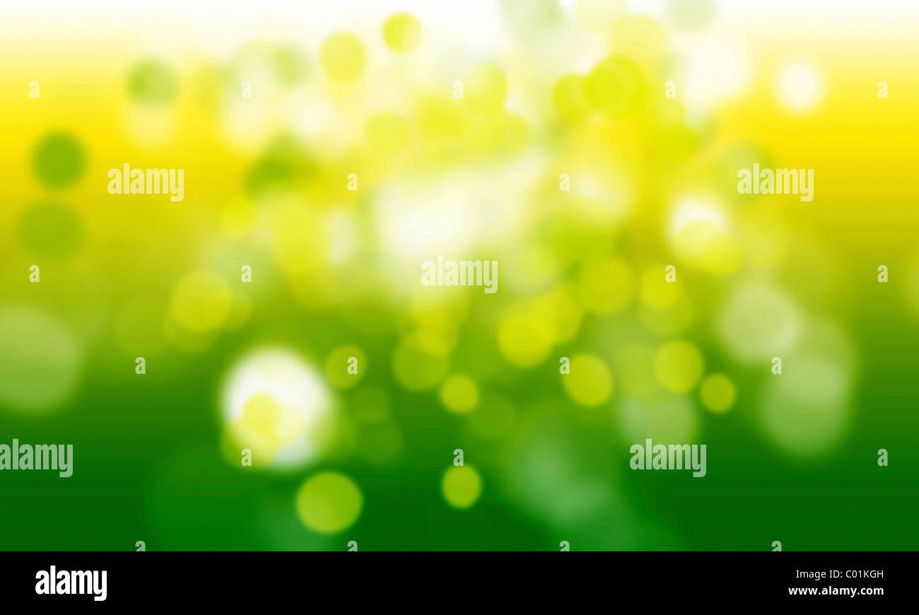 Green bokeh abstract background Stock Photo - Alamy