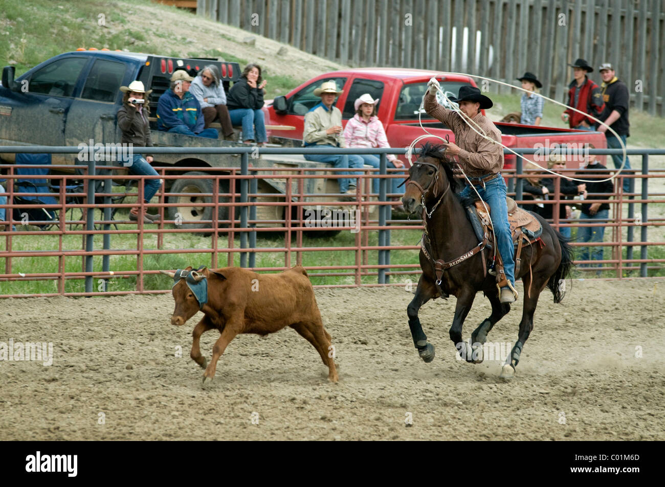Gardiner Rodeo Rodeo, Gardiner, Montana, USA, North America Stock Photo - Alamy
