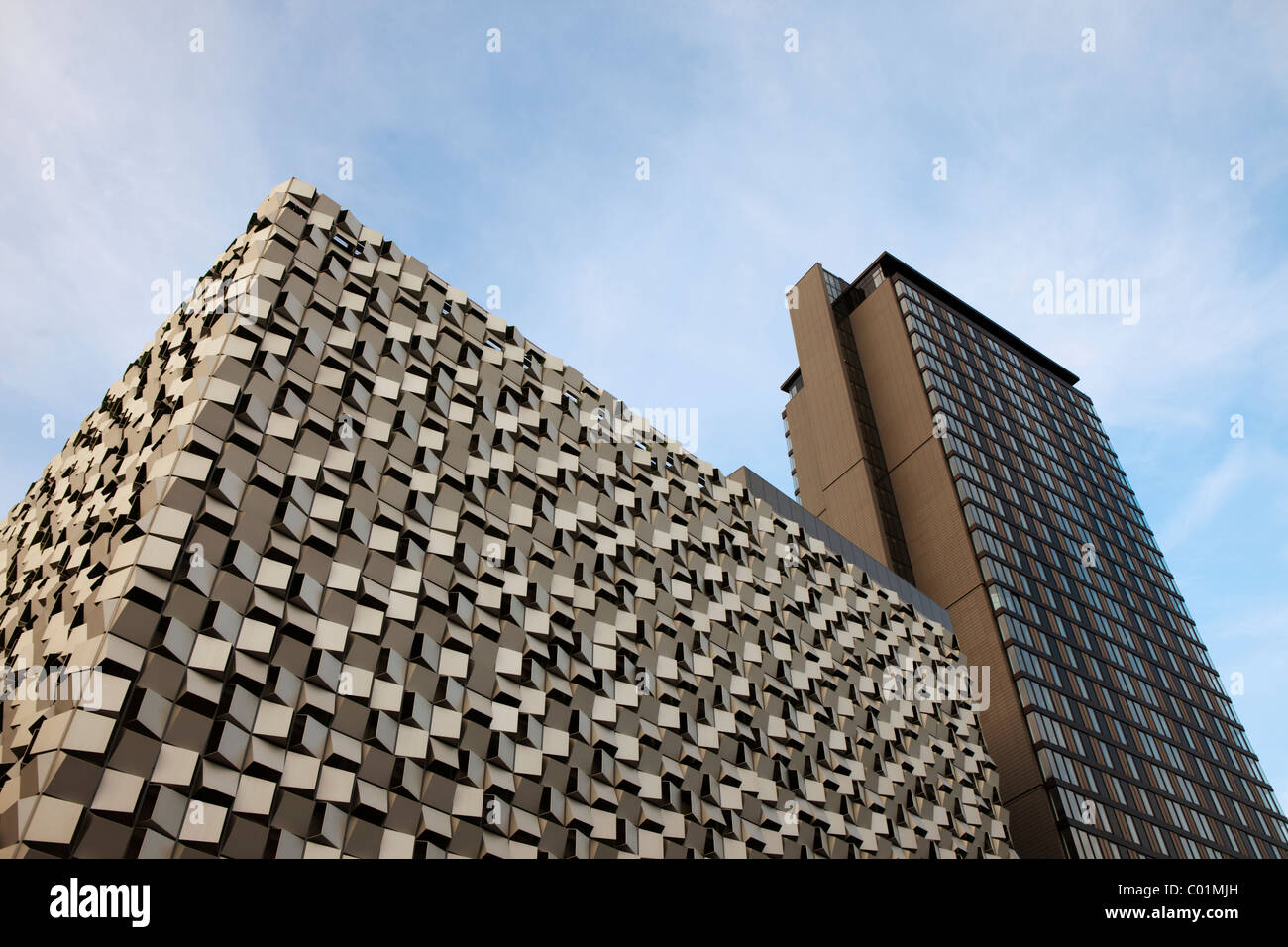 Buildings in Sheffield city center South Yorkshire England Stock Photo