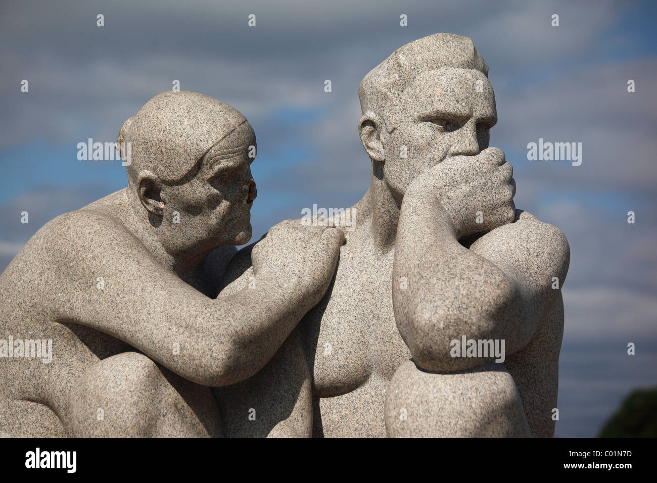 Sculpture, Vigeland Sculpture Park, Frogner Park, Oslo, Norway, Europe Stock Photo