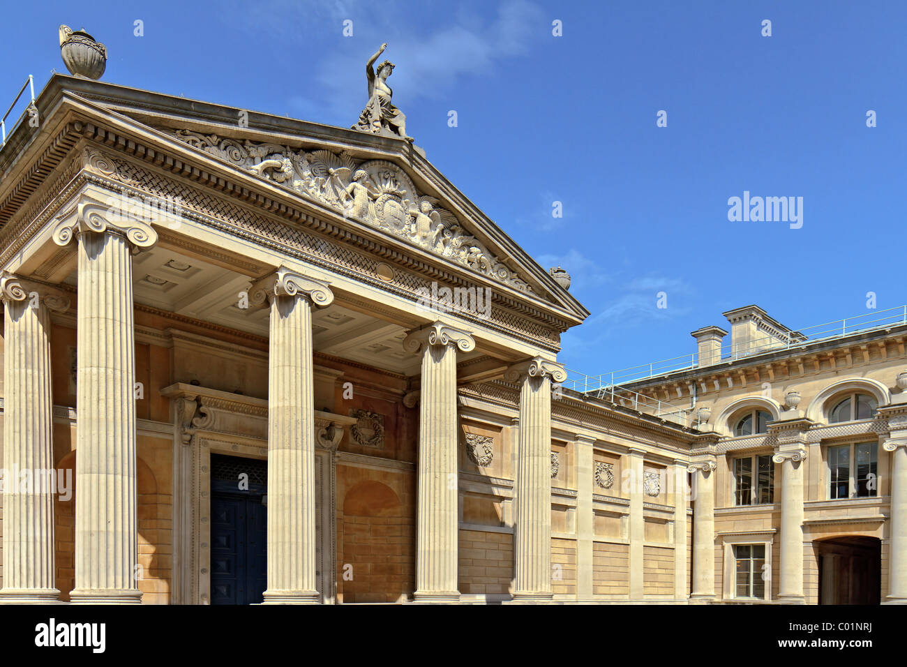 UK Oxford Ashmolean Museum Stock Photo