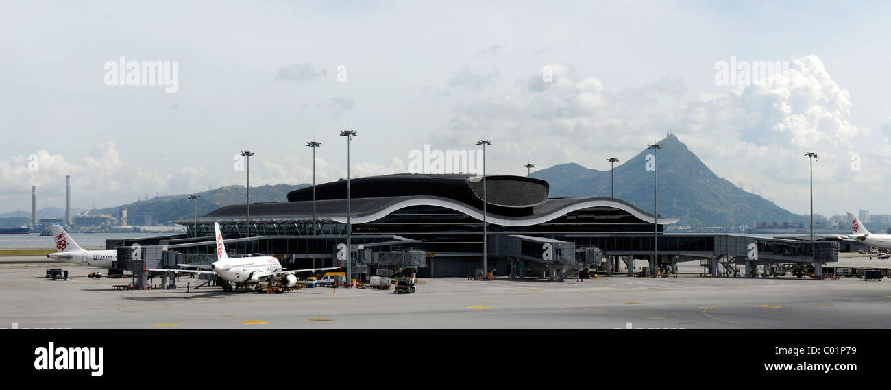 Hong Kong Airport, China, Asia Stock Photo - Alamy