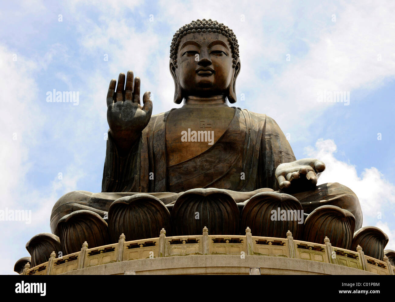 Tian Tan or Big Buddha statue, Kong, China, Asia Stock Photo - Alamy
