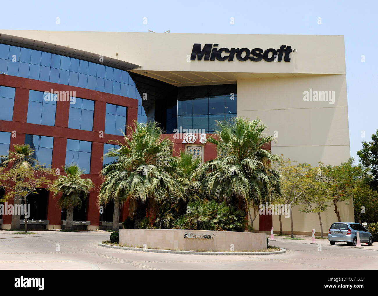 Microsoft building in dubai High Resolution Stock Photography