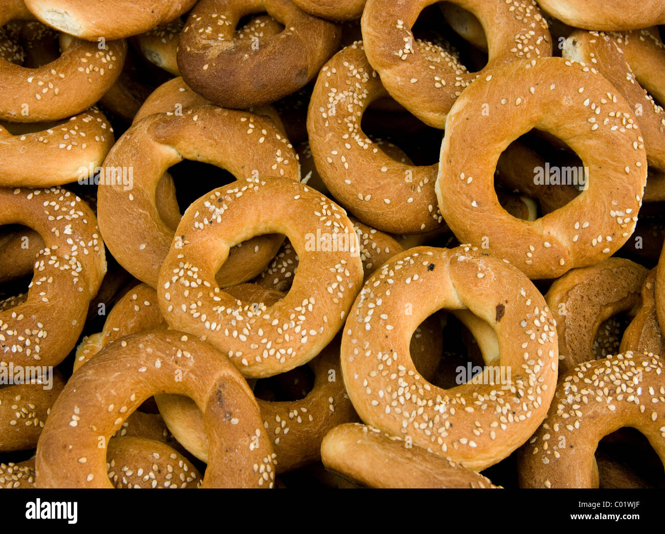 Guatemala. Traditional Pastry. ´rosquillas´. RingShaped Pastry Stock