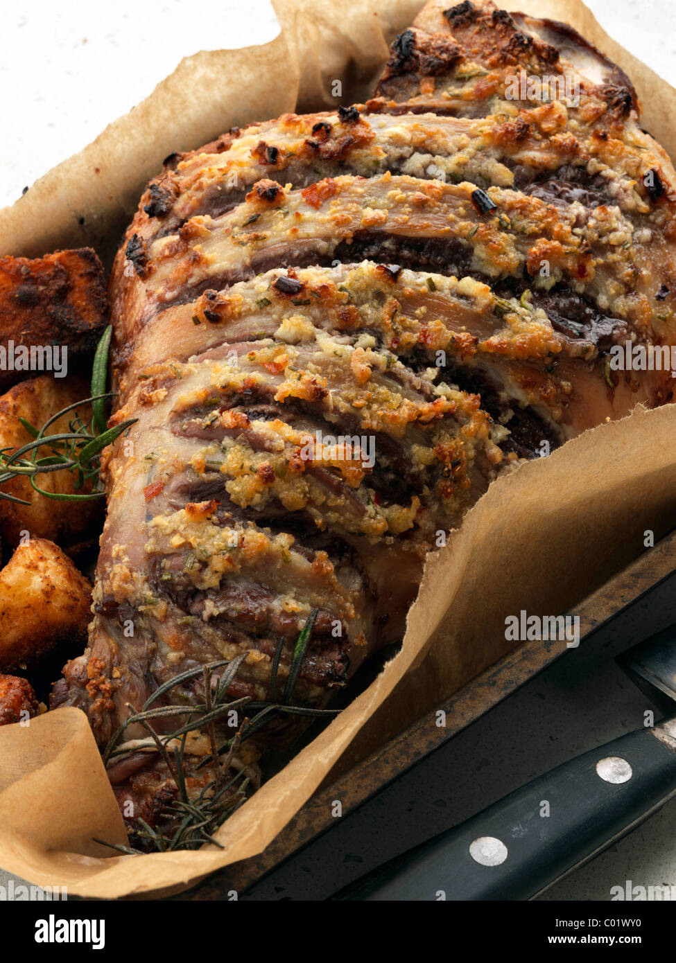 Whole roast lamb hires stock photography and images Alamy