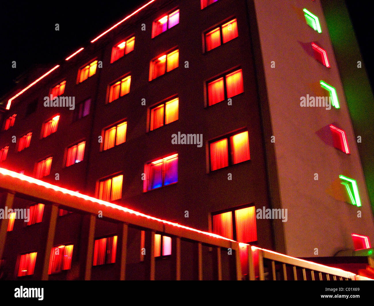 Brothel in Cologne, North Rhine-Westphalia, Germany, Europe Stock Photo. 