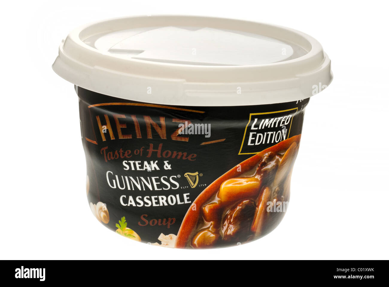 Heinz Steak & Guinness Casserole Soup Stock Photo Alamy