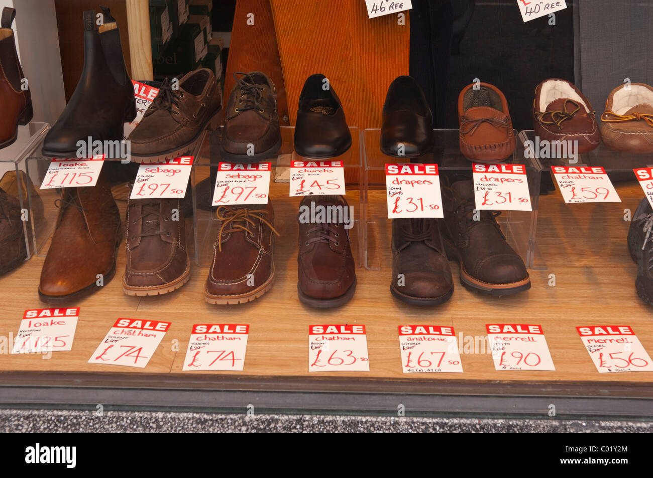 Shoe shop window england hi-res stock photography and images - Page 3 -  Alamy