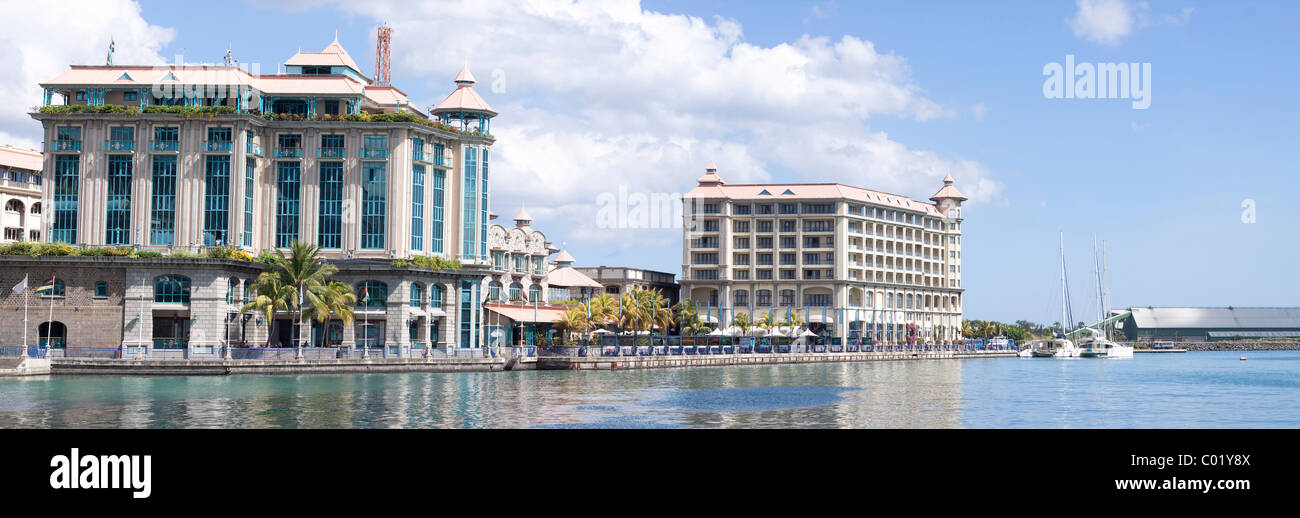 Commercial buildings in Port Louis, Mauritius, Africa Stock Photo Alamy