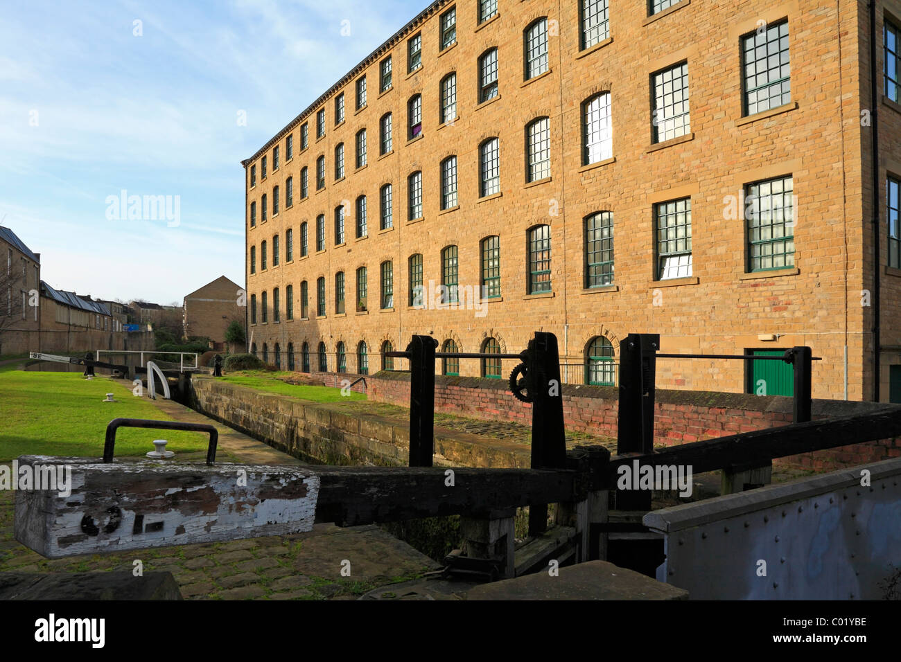 Union Mills former textile mill by the Huddersfield Narrow Canal