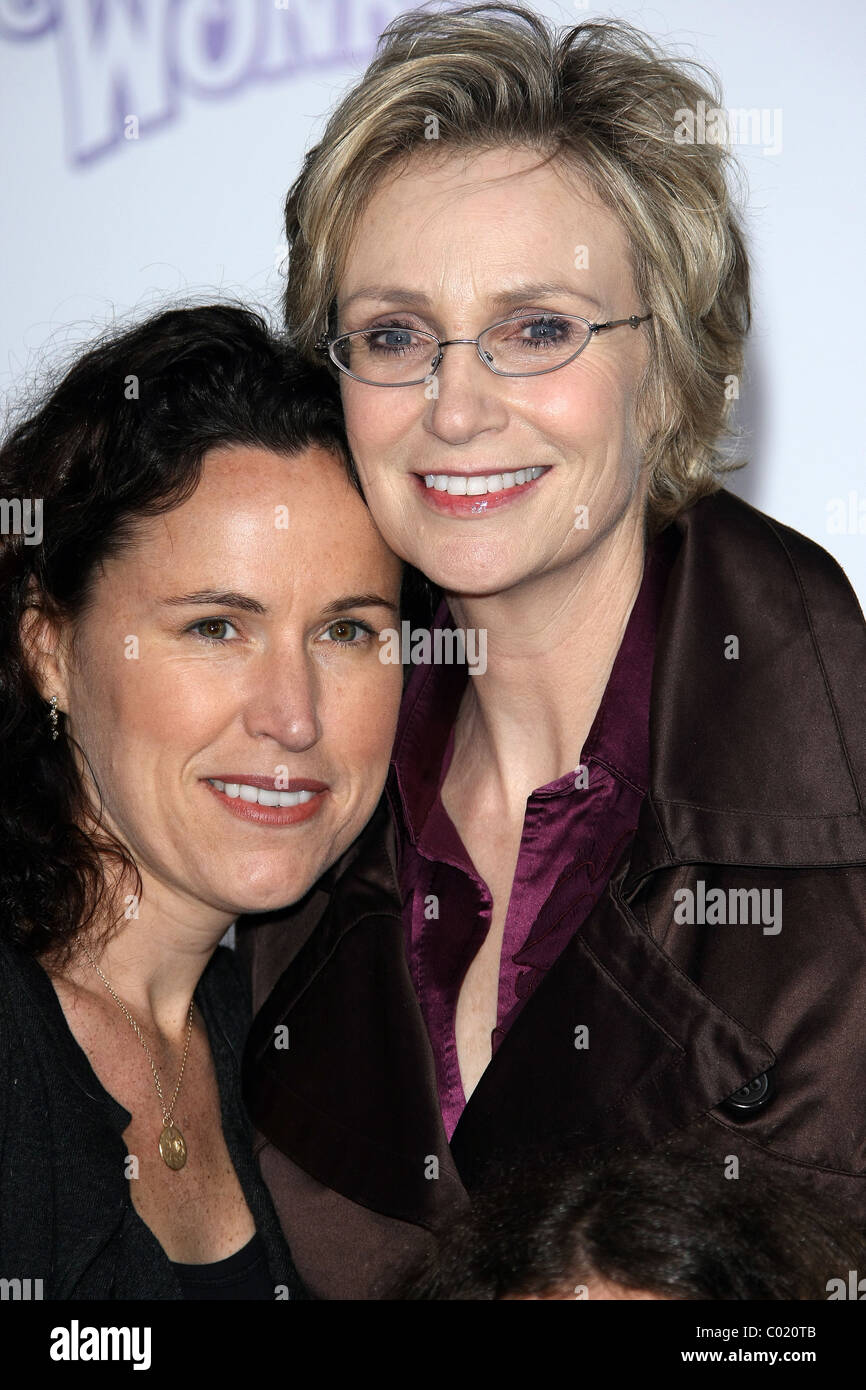 Lara Embry Jane Lynch Justin Bieber Never Say Never Los Angeles Premiere Downtown Los Angeles California Usa 08 February 2 Stock Photo Alamy
