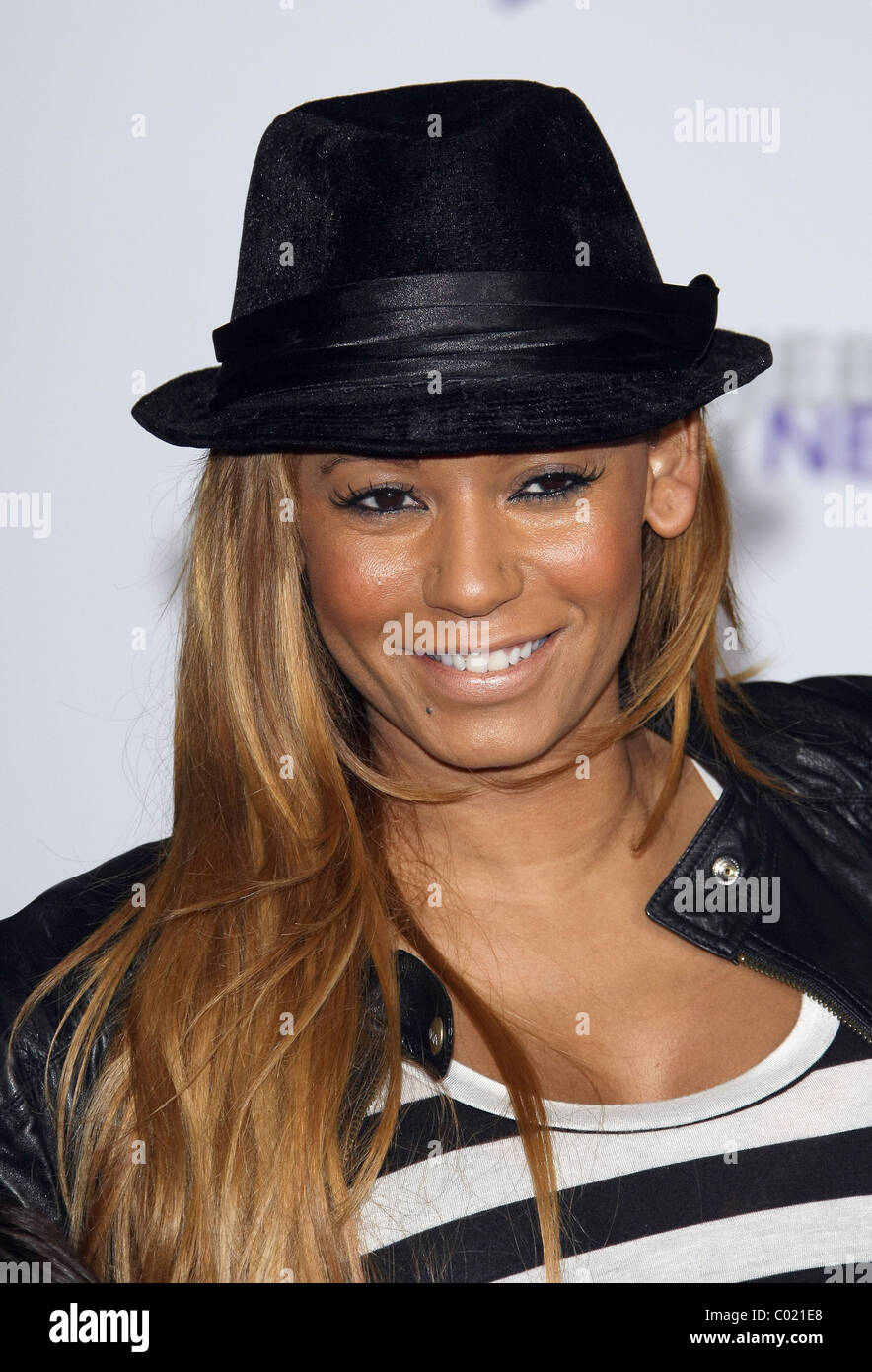 MELANIE BROWN AKA MEL B JUSTIN BIEBER: NEVER SAY NEVER LOS ANGELES