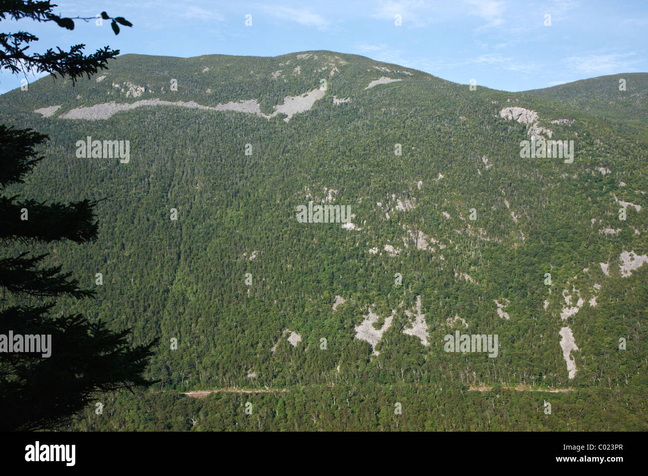 Crawford Notch State Park Mount Willey in the White Mountains, New