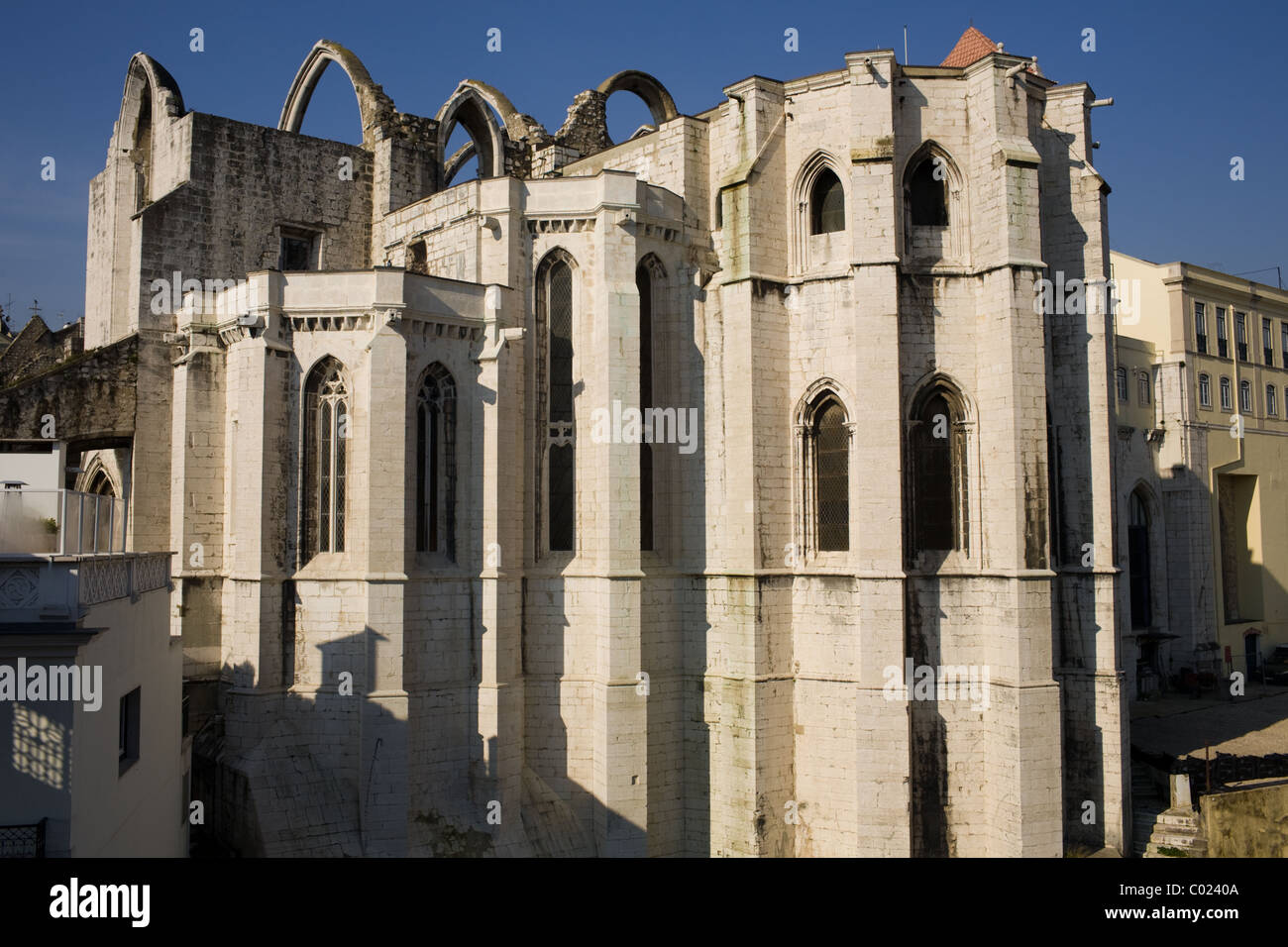 Convento do Carmo, Lisbon, Portugal Stock Photo
