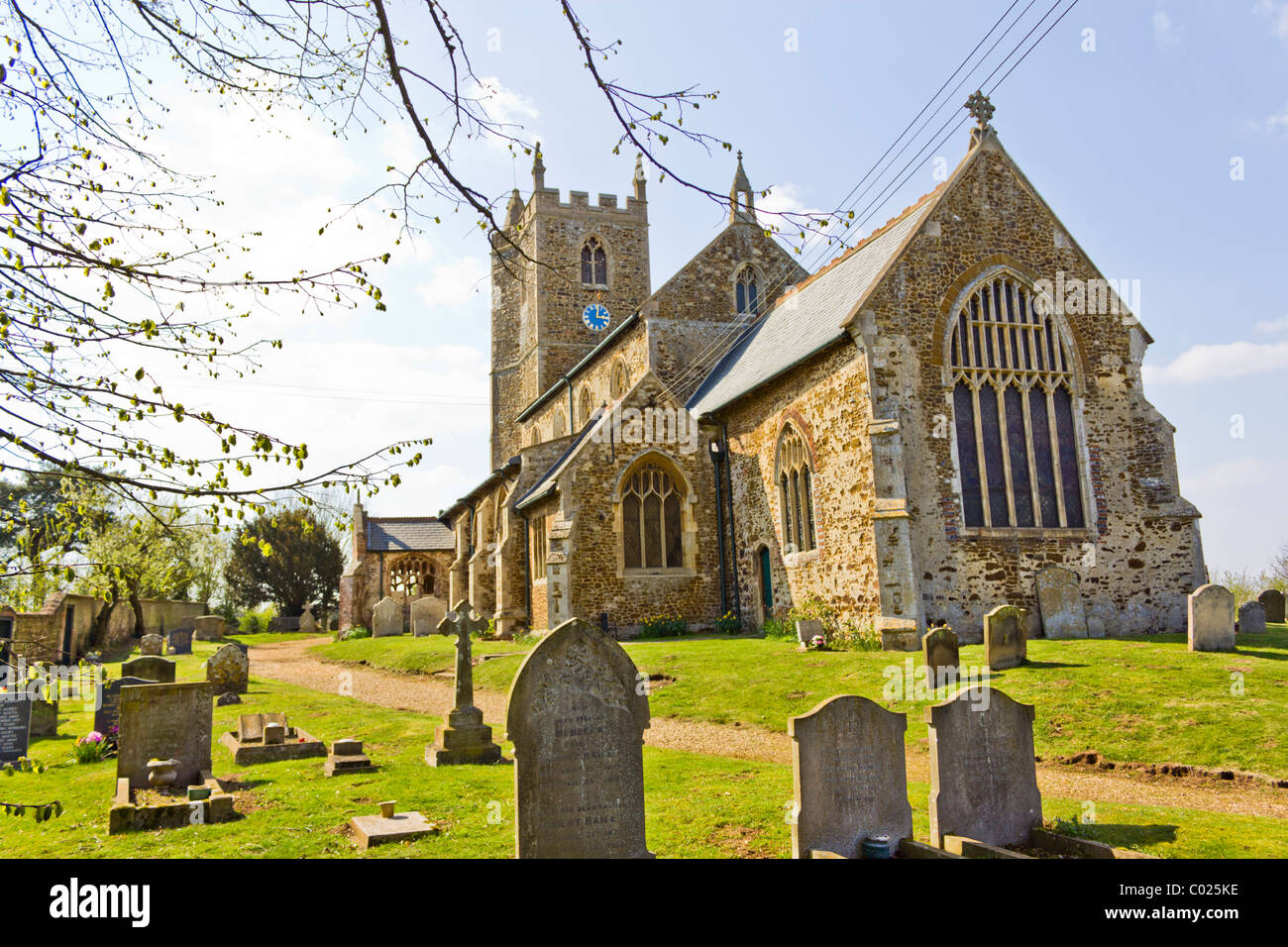 All Saints' Church, East Winch, Norfolk, UK Stock Photo Alamy