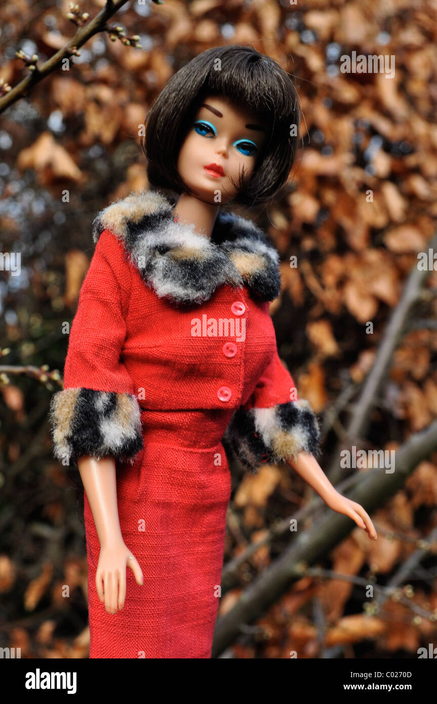 Vintage American Girl Barbie doll from 1965 in Matinee Fashion #1640 Stock  Photo - Alamy