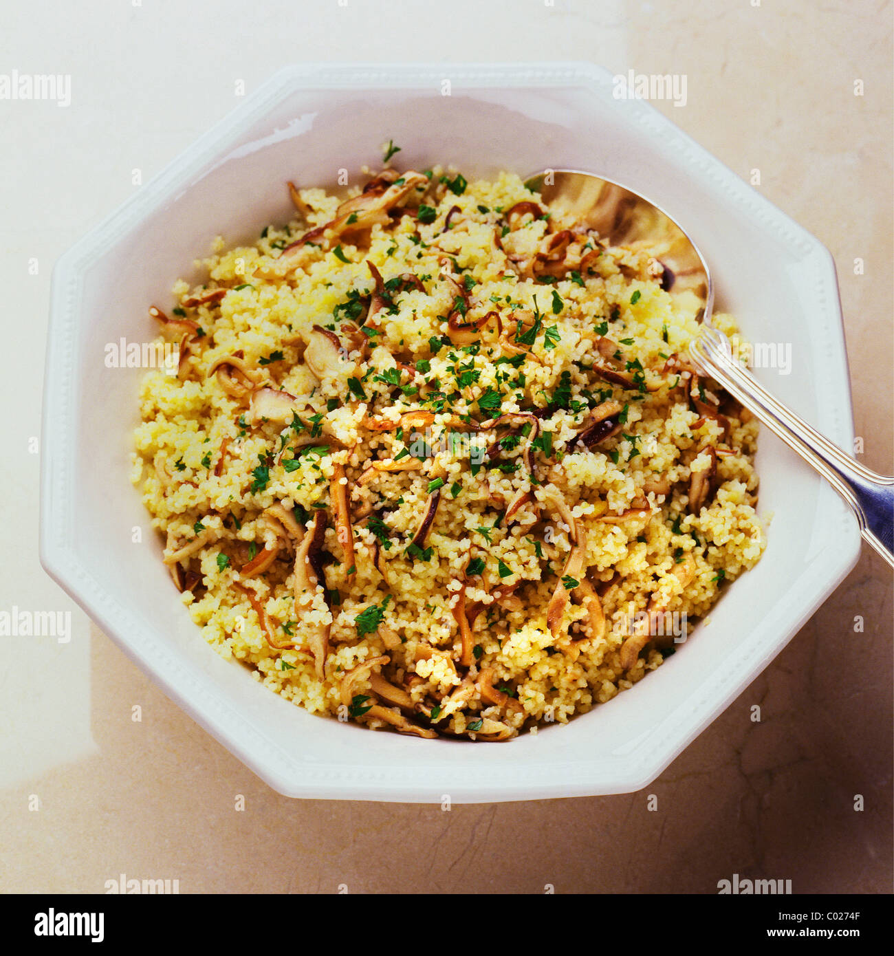 couscous salad Stock Photo