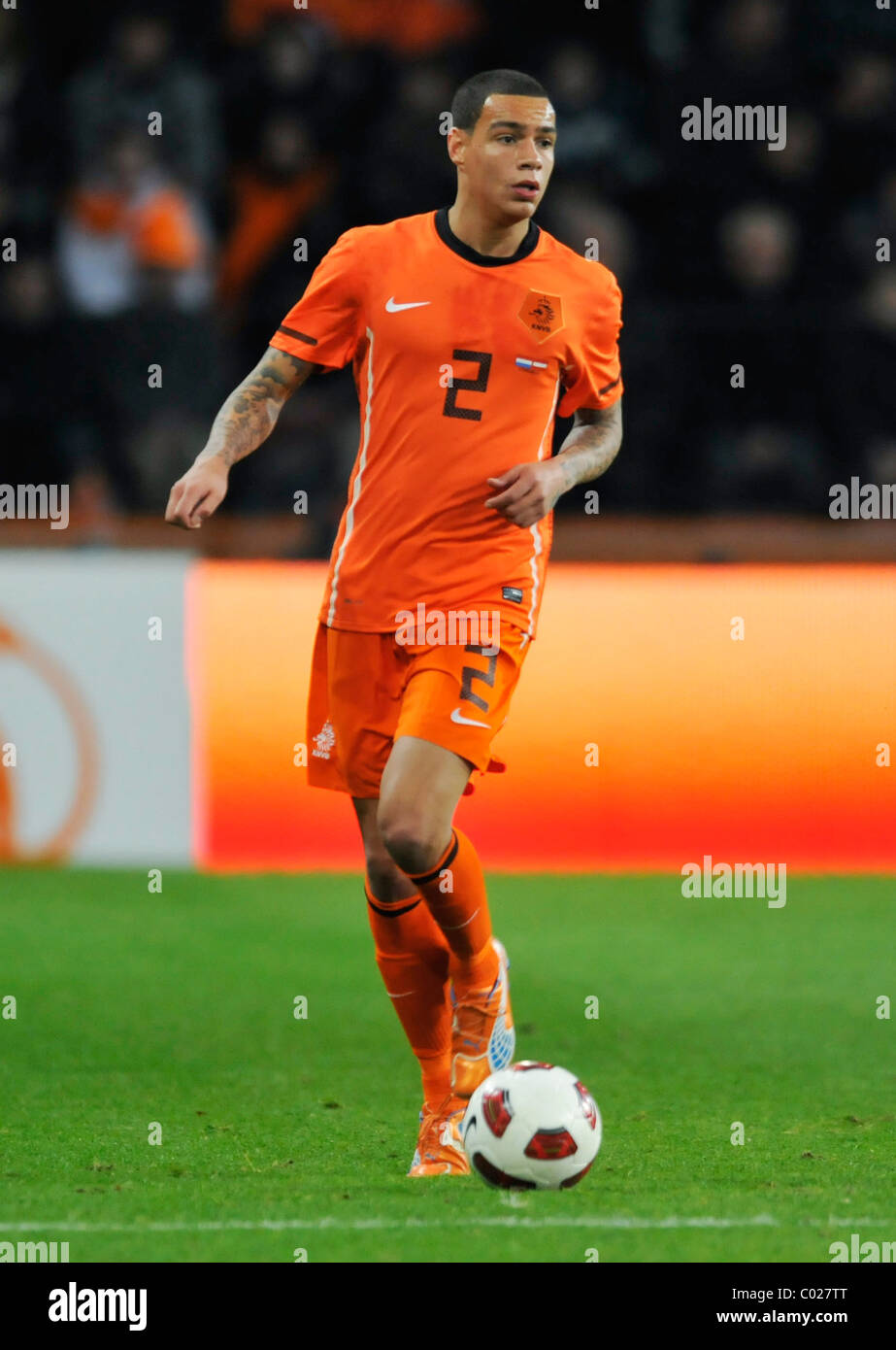 Gregory Van Der Wiel of the Netherlands during the 2010 FIFA