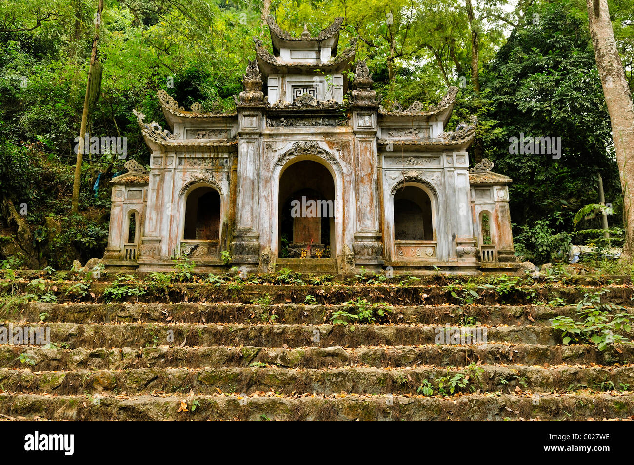 Perfume Pagoda, near Ninh Binh, dry Halong Bay, Vietnam, Southeast Asia Stock Photo
