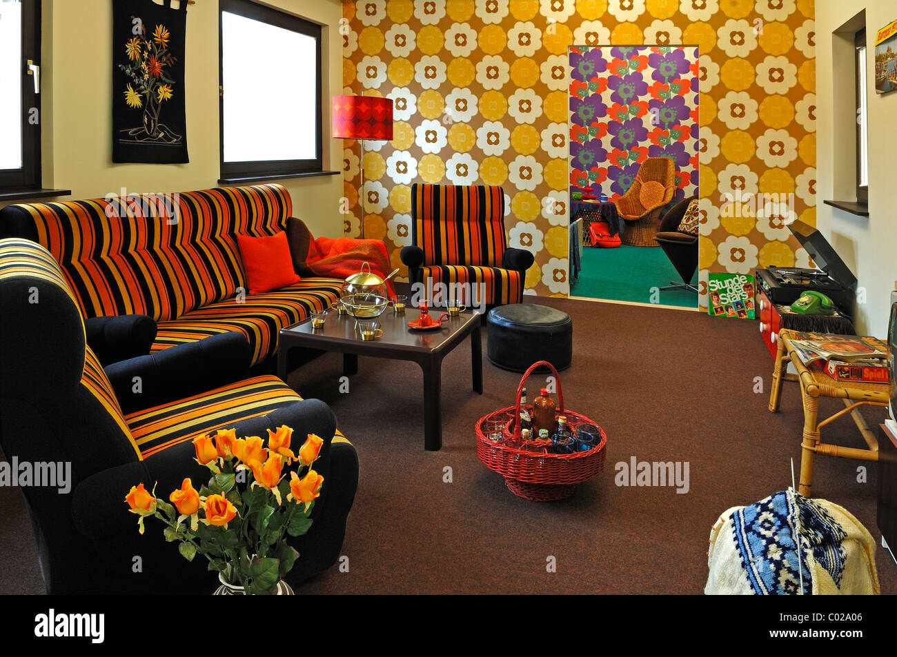 70s Living Room Leading To A Teenager S Room At A Special